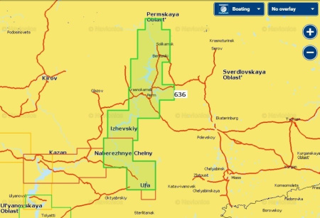 Карты Navionics Small 5G636S2 Река Белая и верхняя Кама 5G636S2 от прозводителя Navionics Карты Navionics Small 5G636S2 Река Белая и верхняя Кама 5G636S2 от прозводителя Navionics