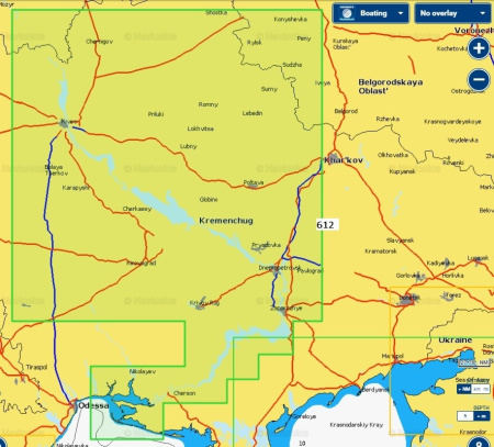 Карты Navionics Small 5G612S2 Днепр 5G612S2 от прозводителя Navionics Карты Navionics Small 5G612S2 Днепр 5G612S2 от прозводителя Navionics